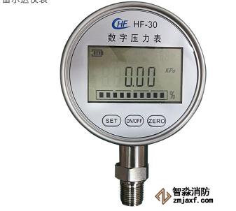 數字壓力表量程0-20MPa，精度0.4級